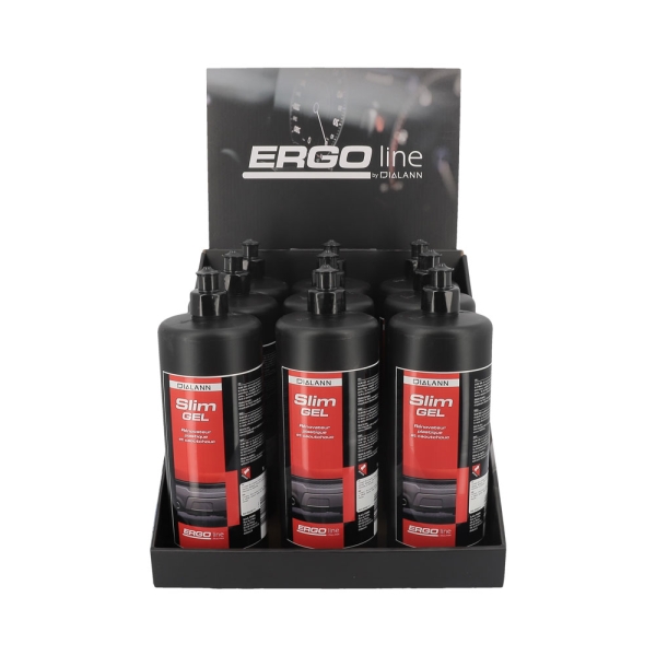 Lot de 9 SLIM GEL avec présentoir